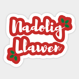 Nadolig Llawen Sticker